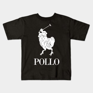 Funny Pollo Parody Fashion Chicken Design Kids T-Shirt